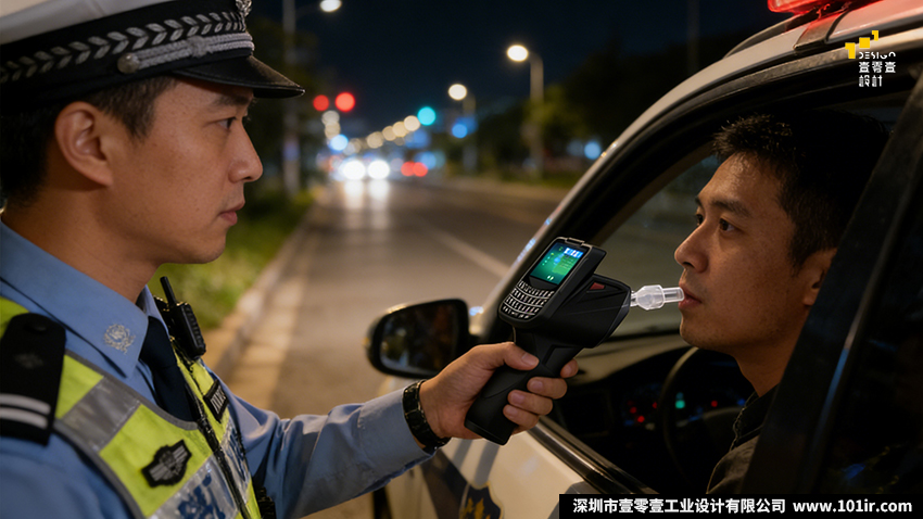 執法酒精測試儀設計