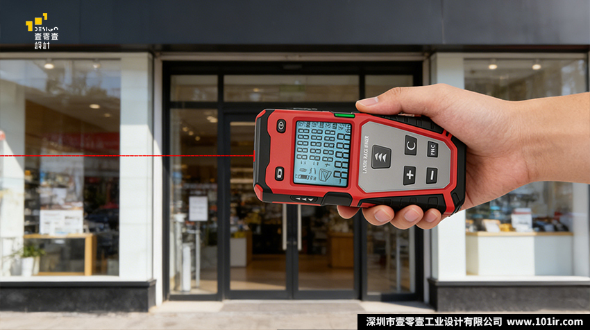 手持紅外水平測距儀設計