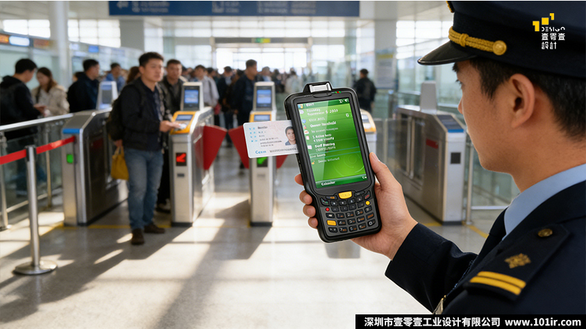 身份證核驗手持終端PDA設計